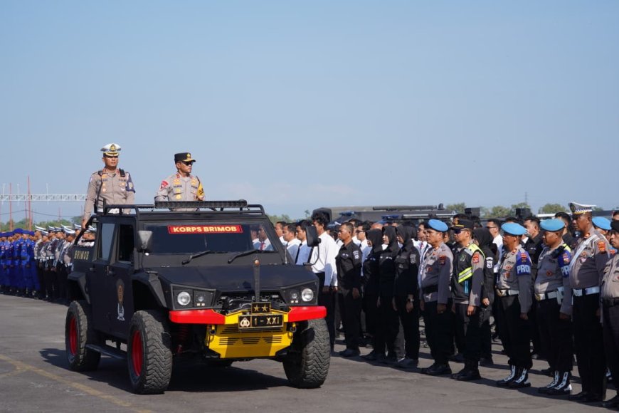 2.678 Personel Dikerahkan, Kapolda NTB Pimpin Apel Ops Mandalika Rinjani 2026 Amankan MotoGP